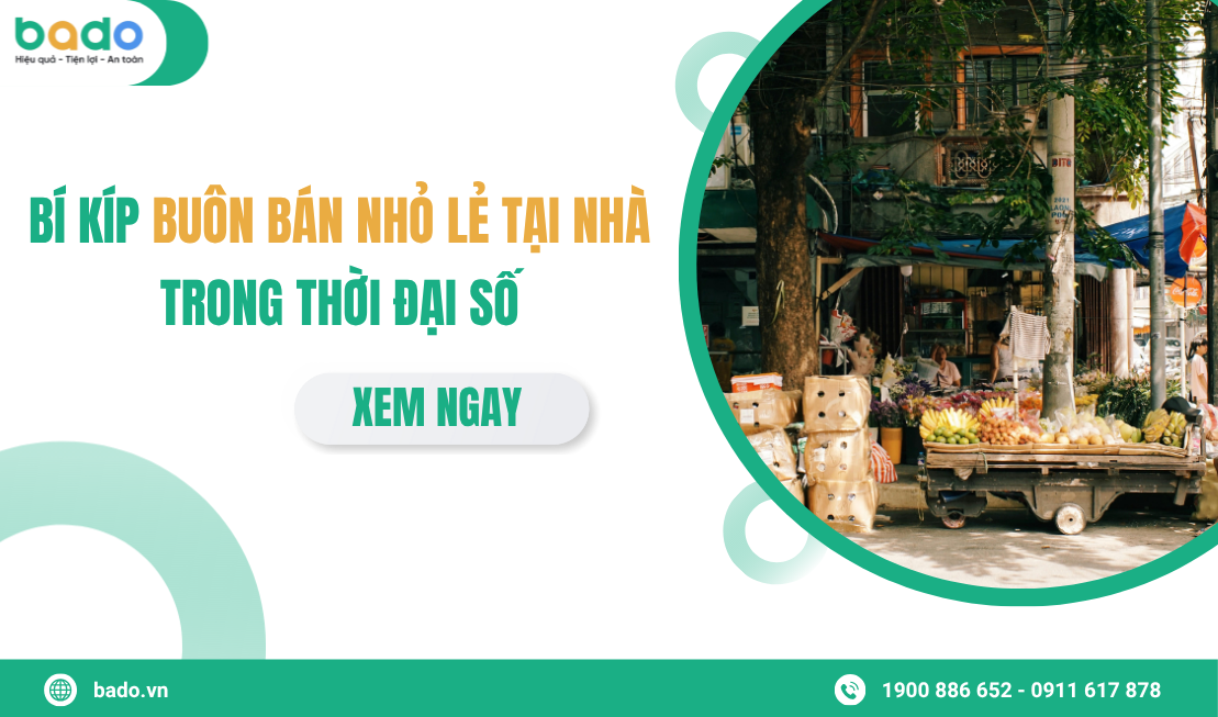 Bí quyết buôn bán nhỏ lẻ tại nhà hiệu quả trong thời đại số